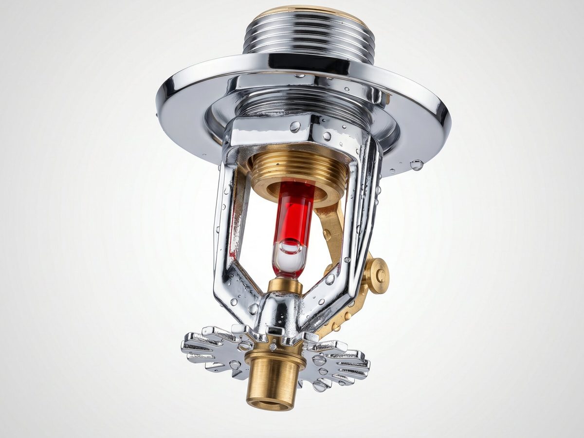 A sprinkler head